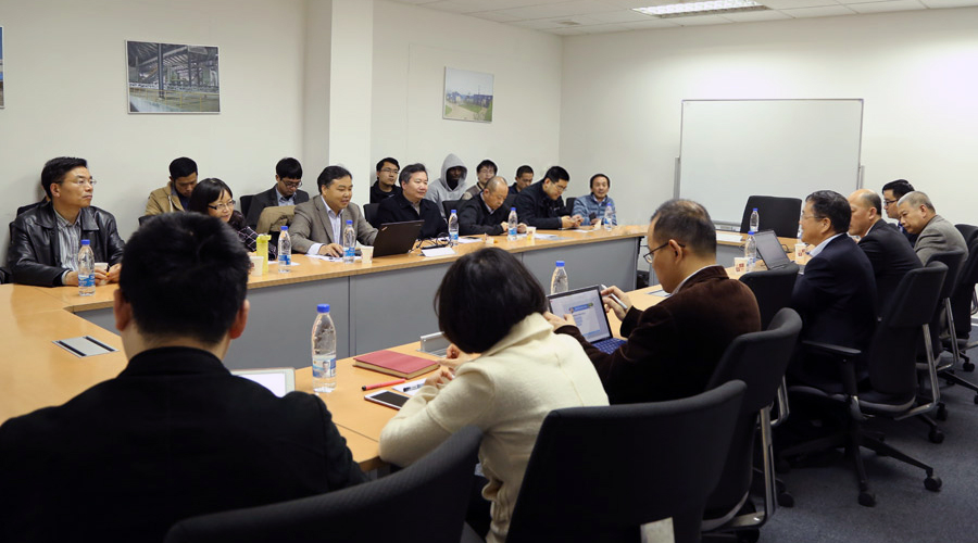 中日《基于海綿城市建設(shè)的多路徑資源再生混凝土技術(shù)與應(yīng)用》項(xiàng)目推進(jìn)會議在山美股份隆重召開